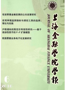 点击查看上海金融学院学报